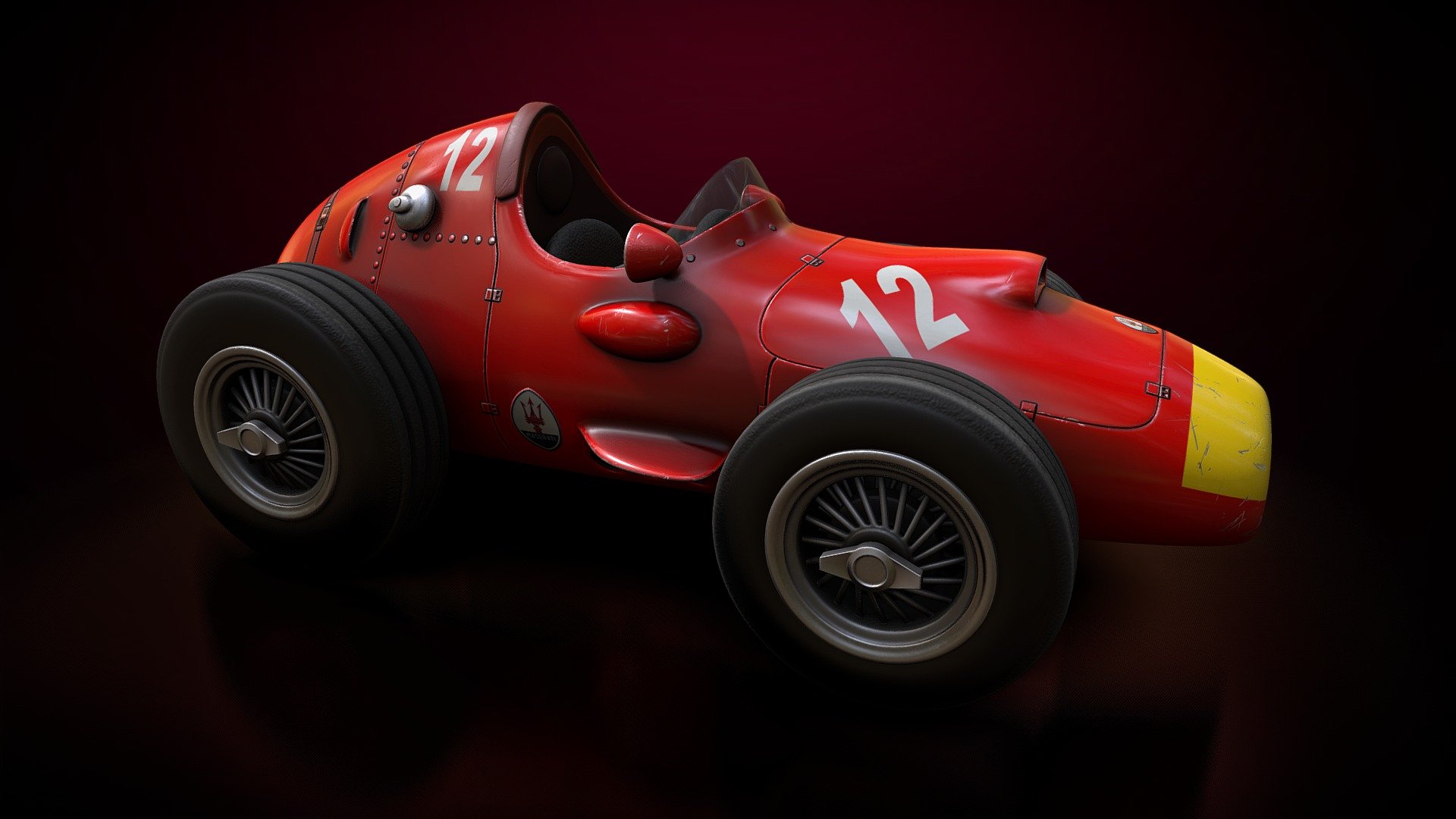 Maseretti F1 1950 “Choro_Q” red