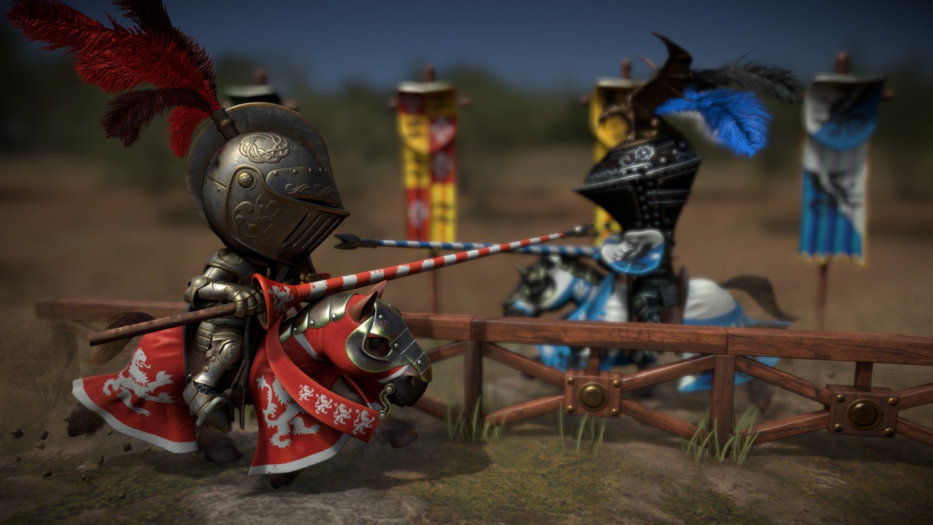 medieval tournament (toy/style)