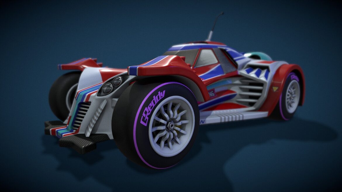 micro car 3d model