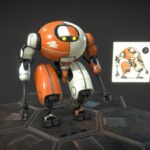 n4 robot 3d model