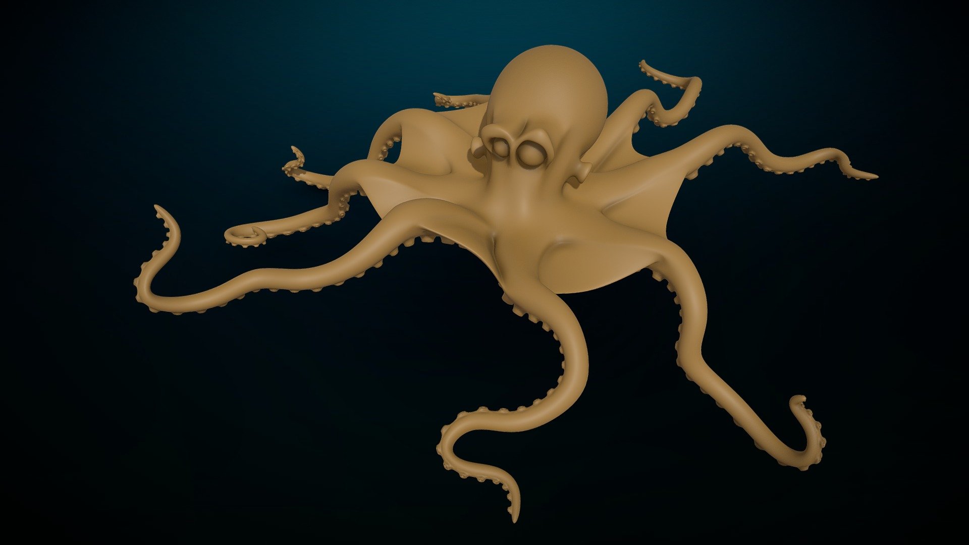 octopus toon (3dprint)