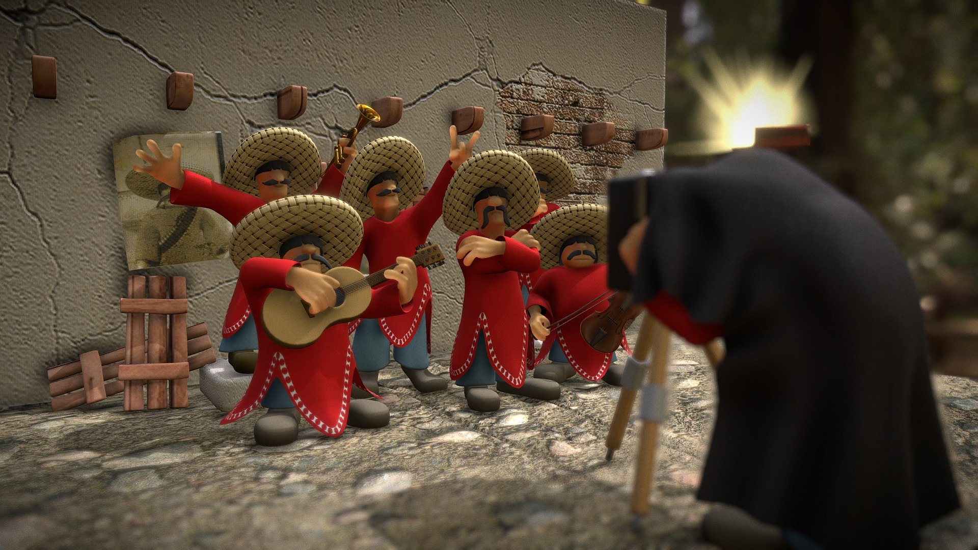 Photo Mexican musical group