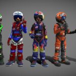 pilots air racing toy 3d model