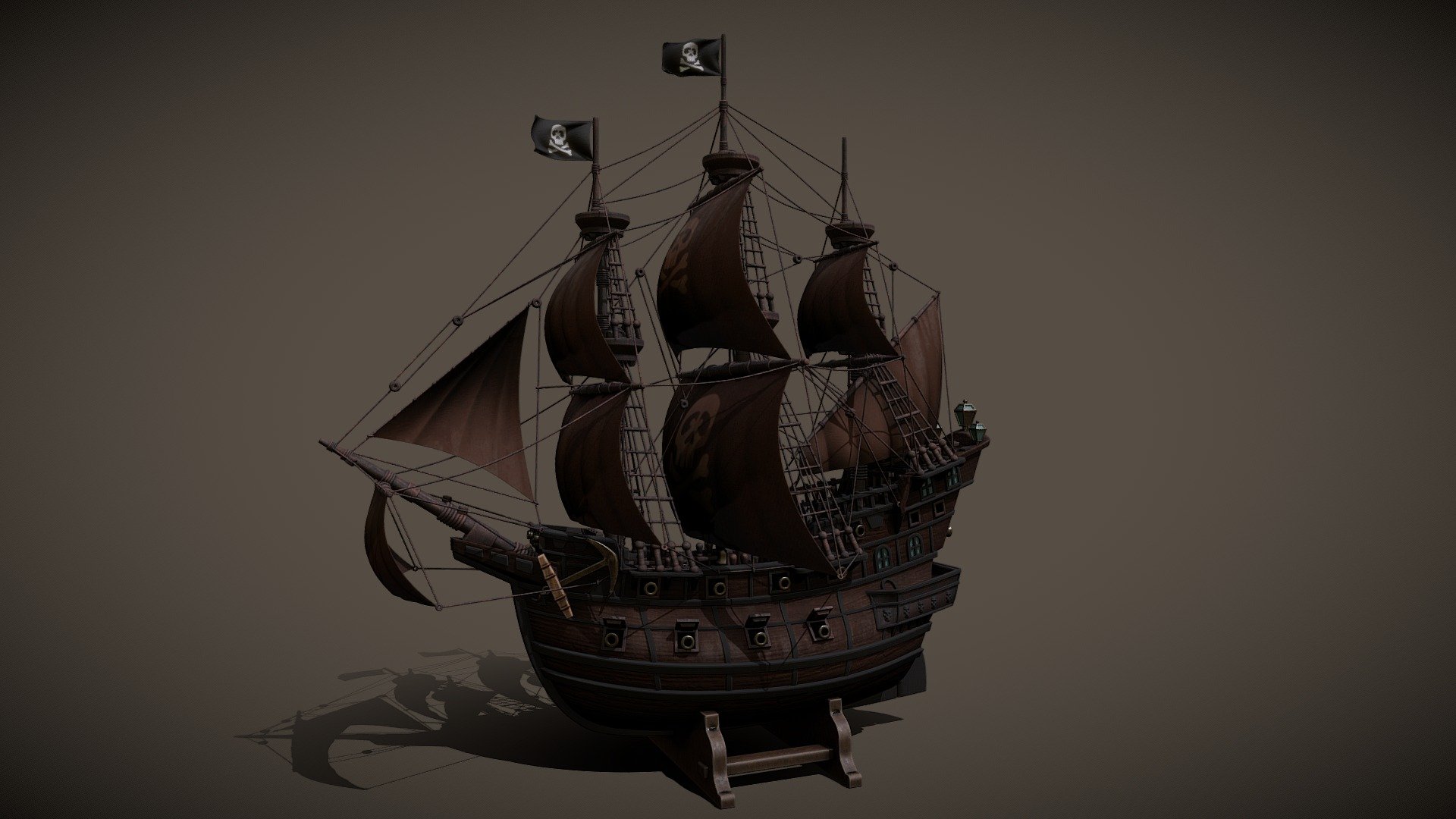 Pirates Galleon toy_style