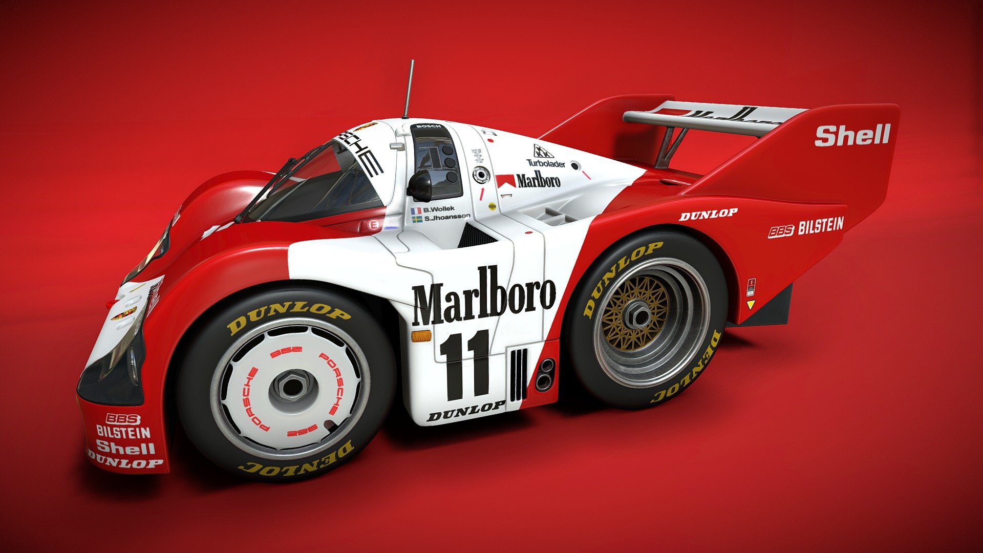 Porsche_956_Choro-Q Marlboro