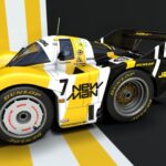 porsche 956 choro q 3d model