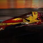 racing ship ghost 3k 3d model