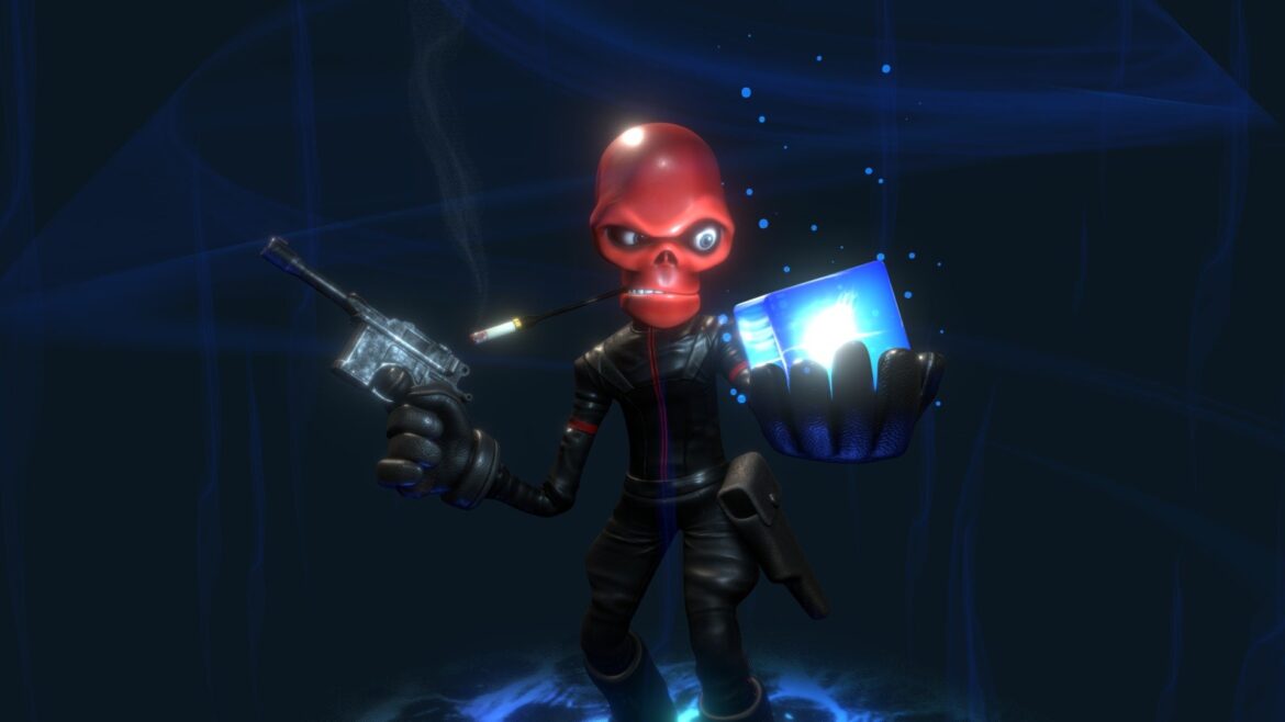 redskull toon 3d model