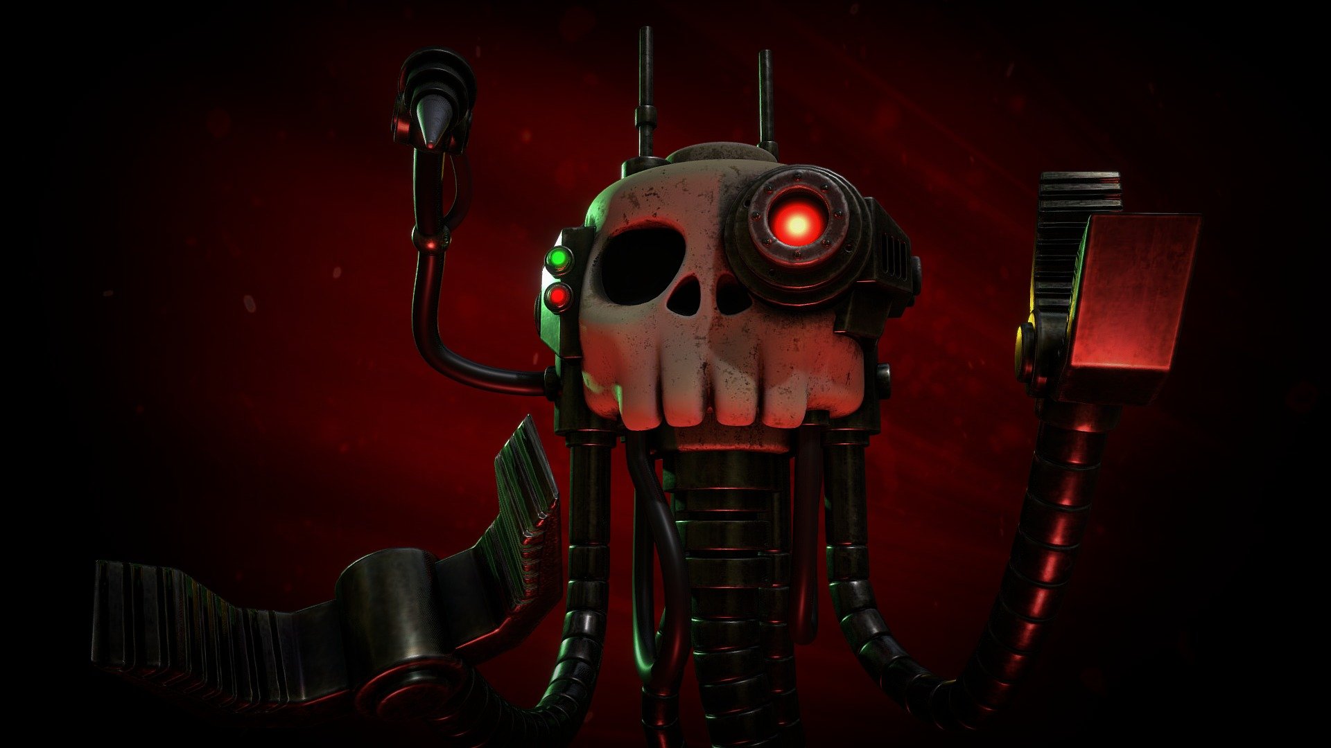 Servo_skull_WH40K Lego_style