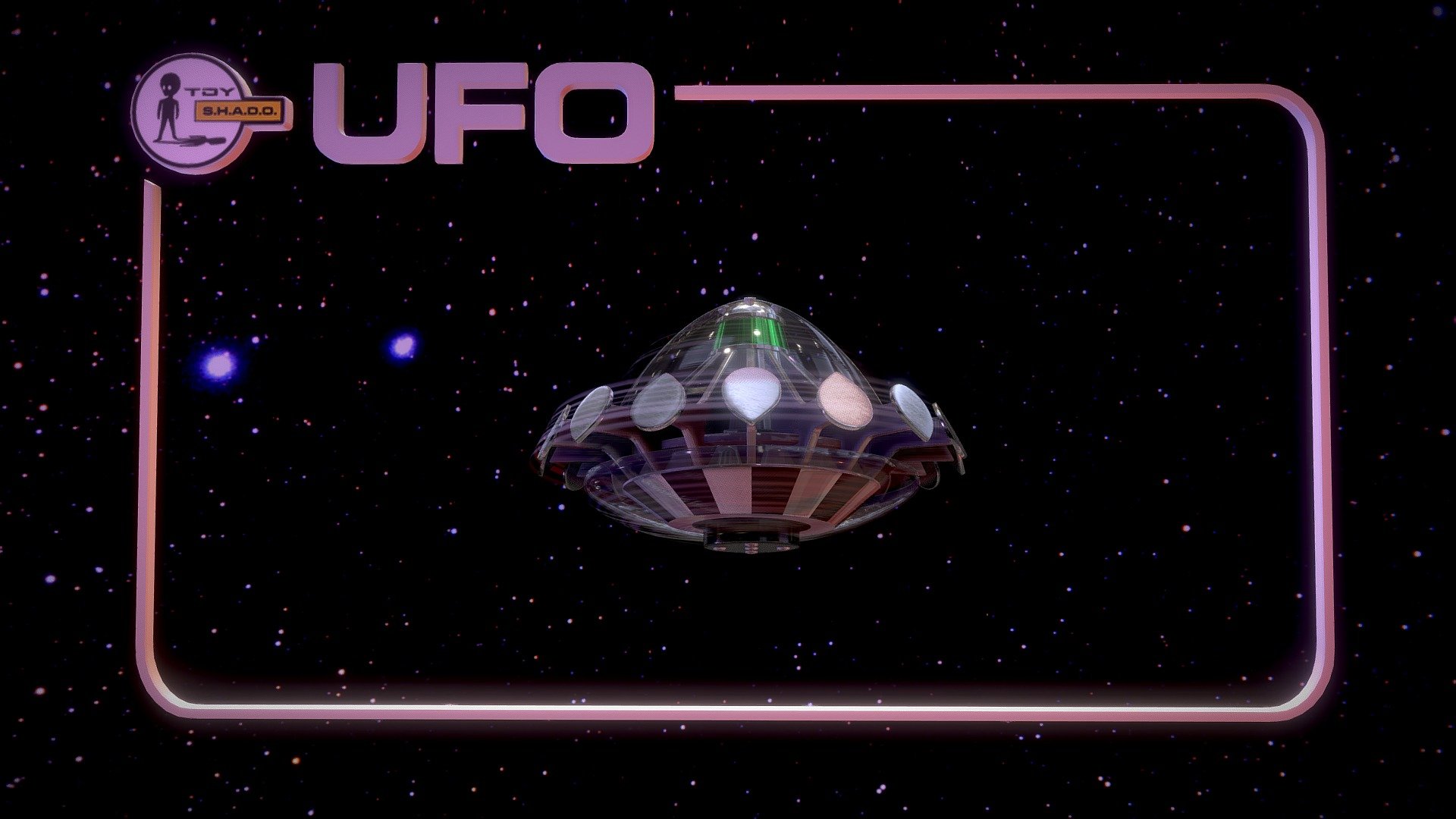 SHADO UFO toy