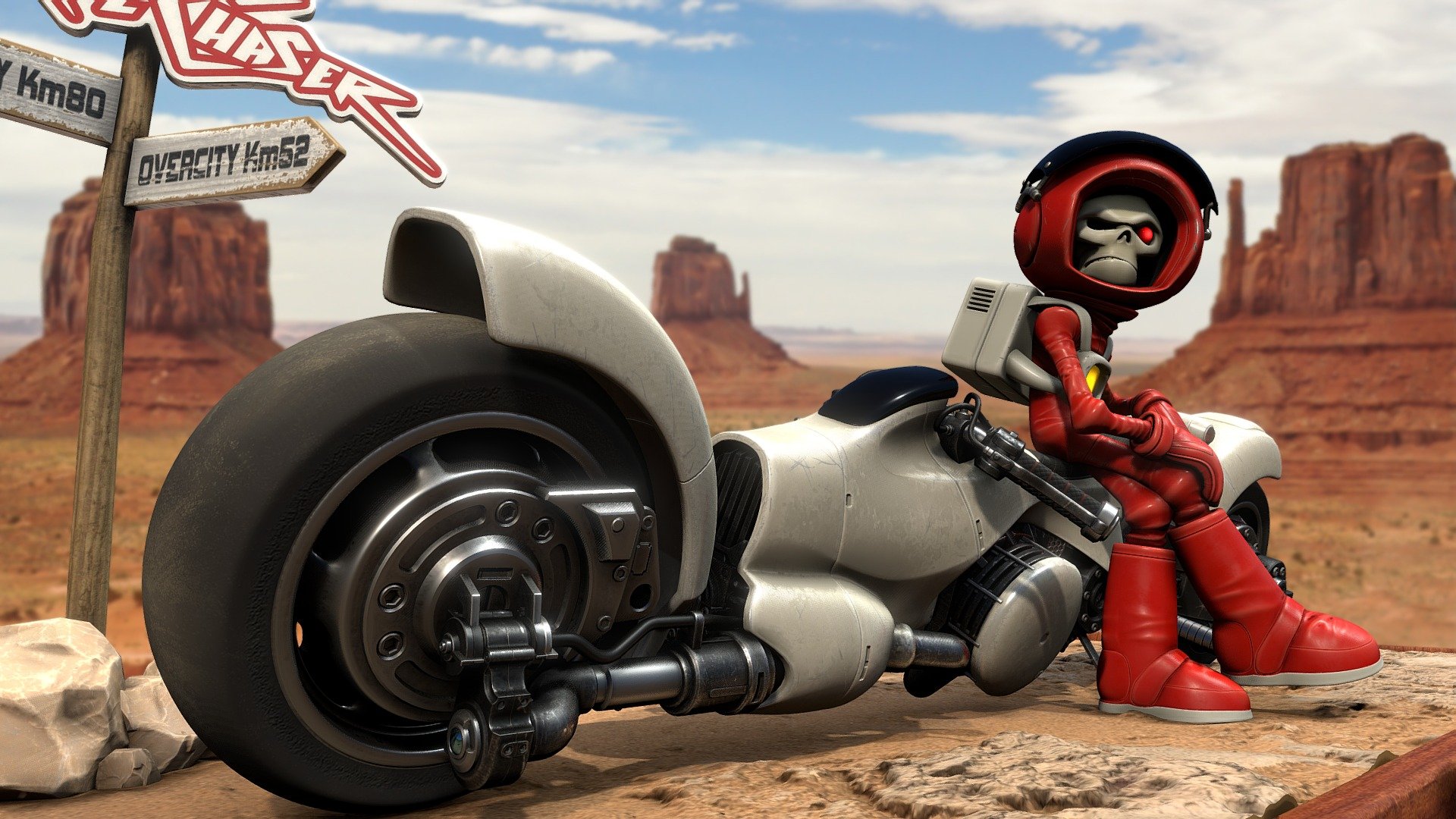 Skull Chaser motorcycle