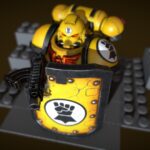 Spacemarine W40k “Imperial Fist” Lego_Style