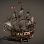 Spanish Galleon toy_style