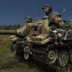 stung h5 1944s tank destroyer toy style 3d model
