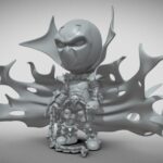 Superhero Spawn toystyle (3Dprint)