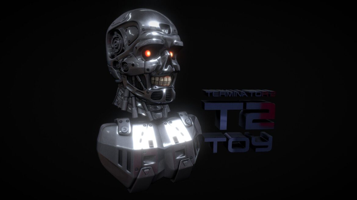 t800 toy 3d model