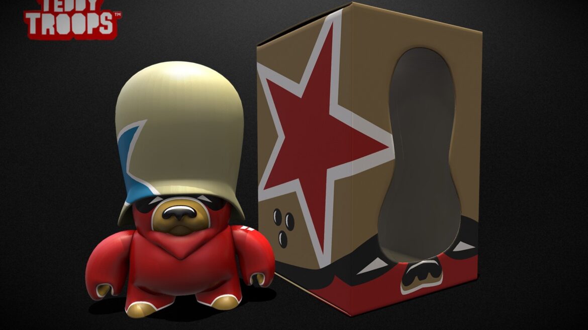 Teddy Troops Basic 3d Model - high quality 3d asset