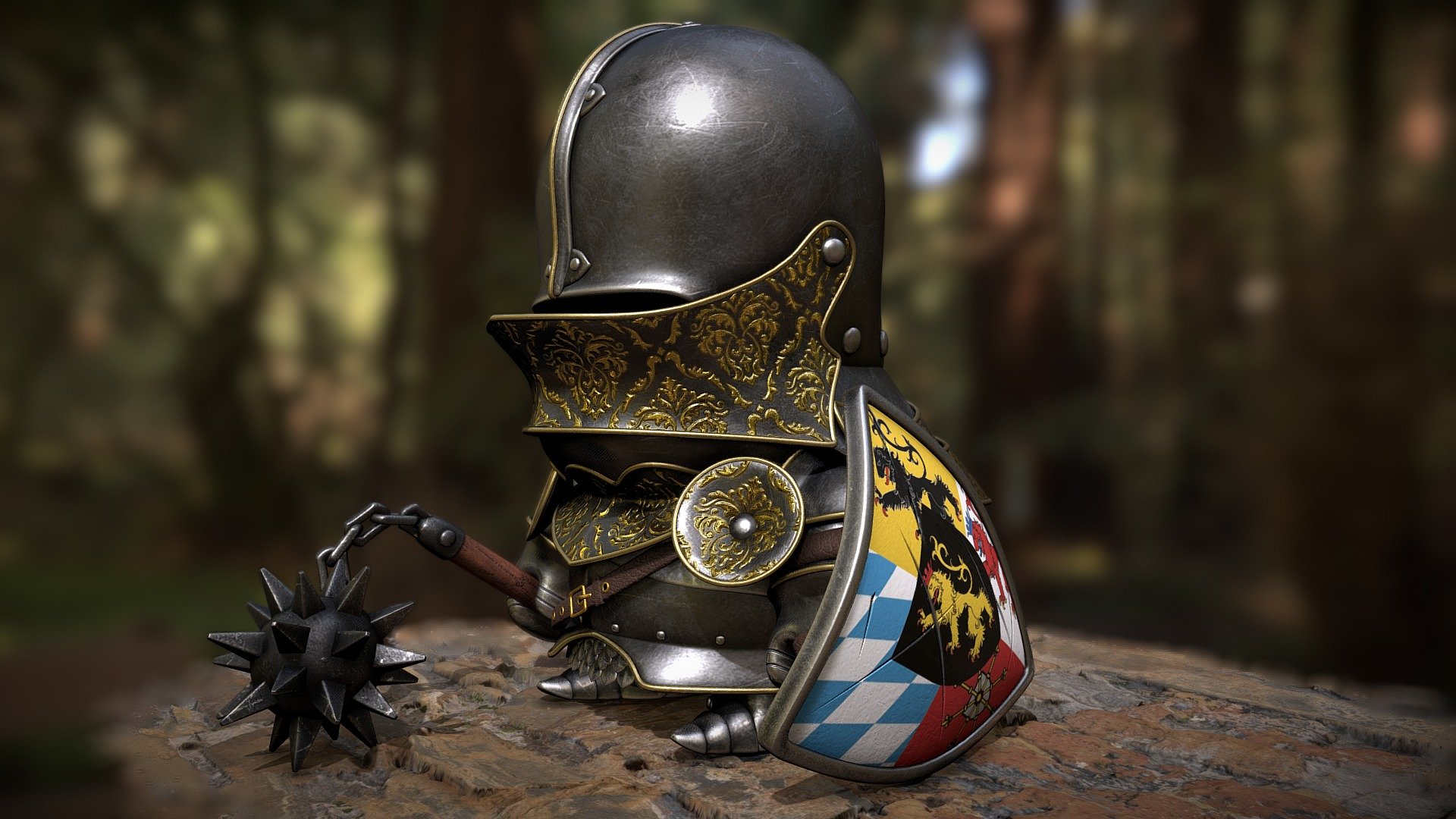 Teddy_Troops Medieval German knight