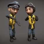 TOY luftwaffe pilots