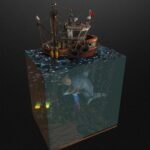 treasure hunt 3d model