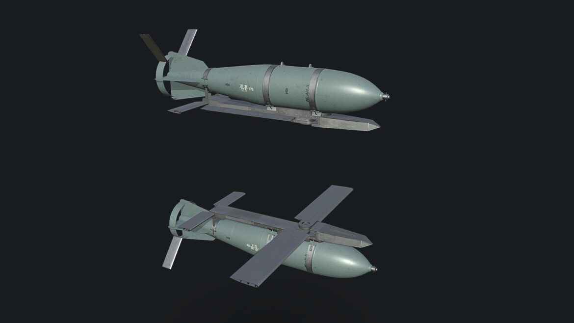 umpk fab 500 guided bomb 3d model