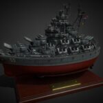 USS TOY MISSOURI (BB-55)