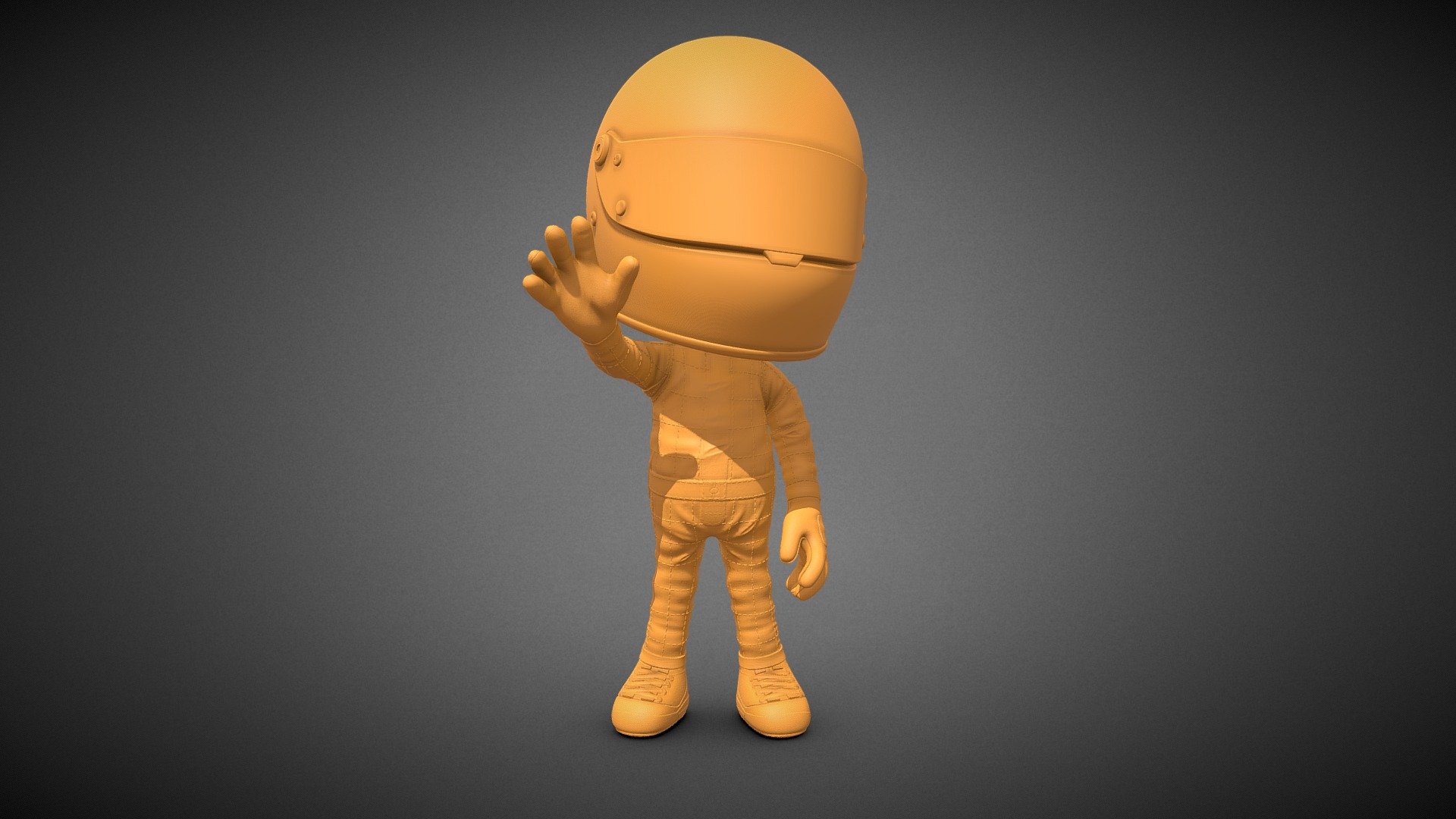 vintage F1 driver toystyle (3dprint)