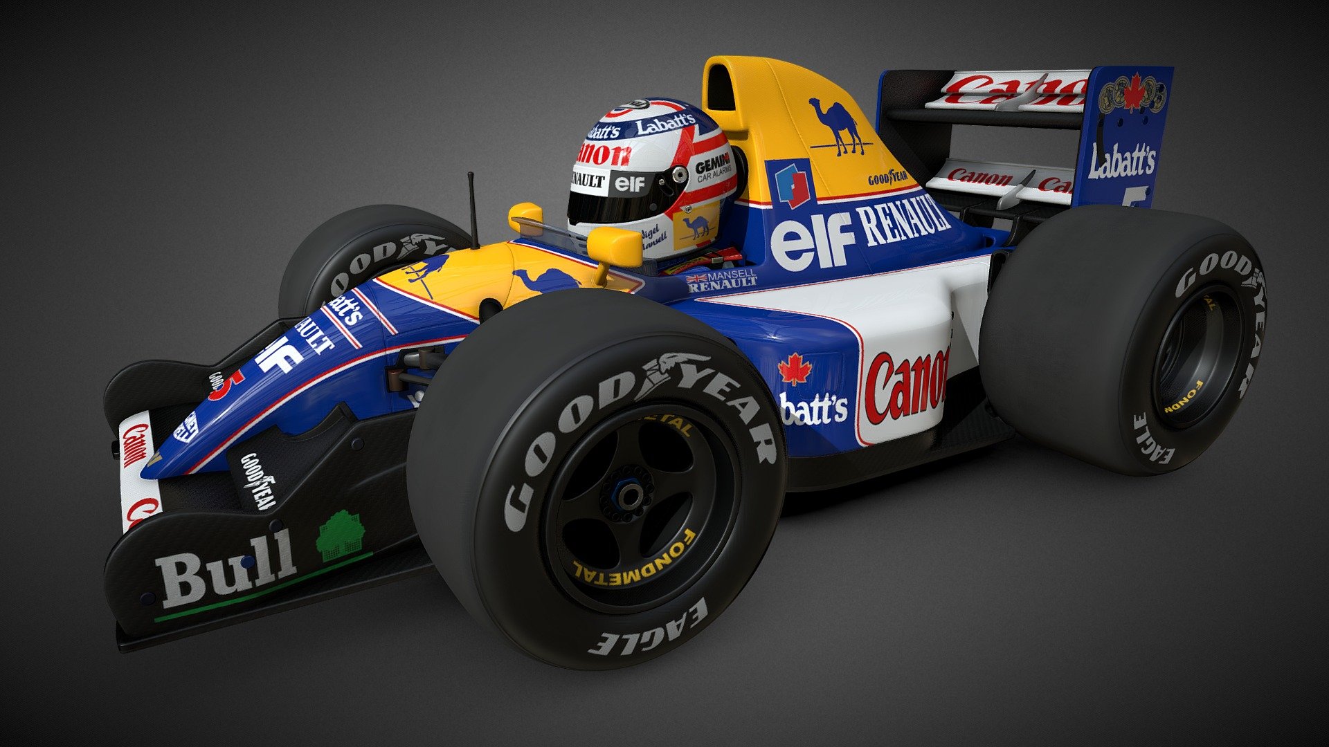 Williams_FW14_1991 Chor-Q toystyle