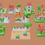 Cartoon Town Islands / Exteriors