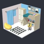 Child Room 13 Low-poly 3D model