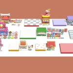 exteriors cartoon stores eateries islands 2 3d model