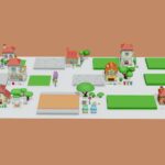 Exteriors Cartoon Town Islands