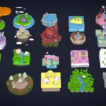Low Poly Worlds Islands Exteriors Pack 3