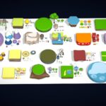 Low Poly Worlds Islands Exteriors Pack 5