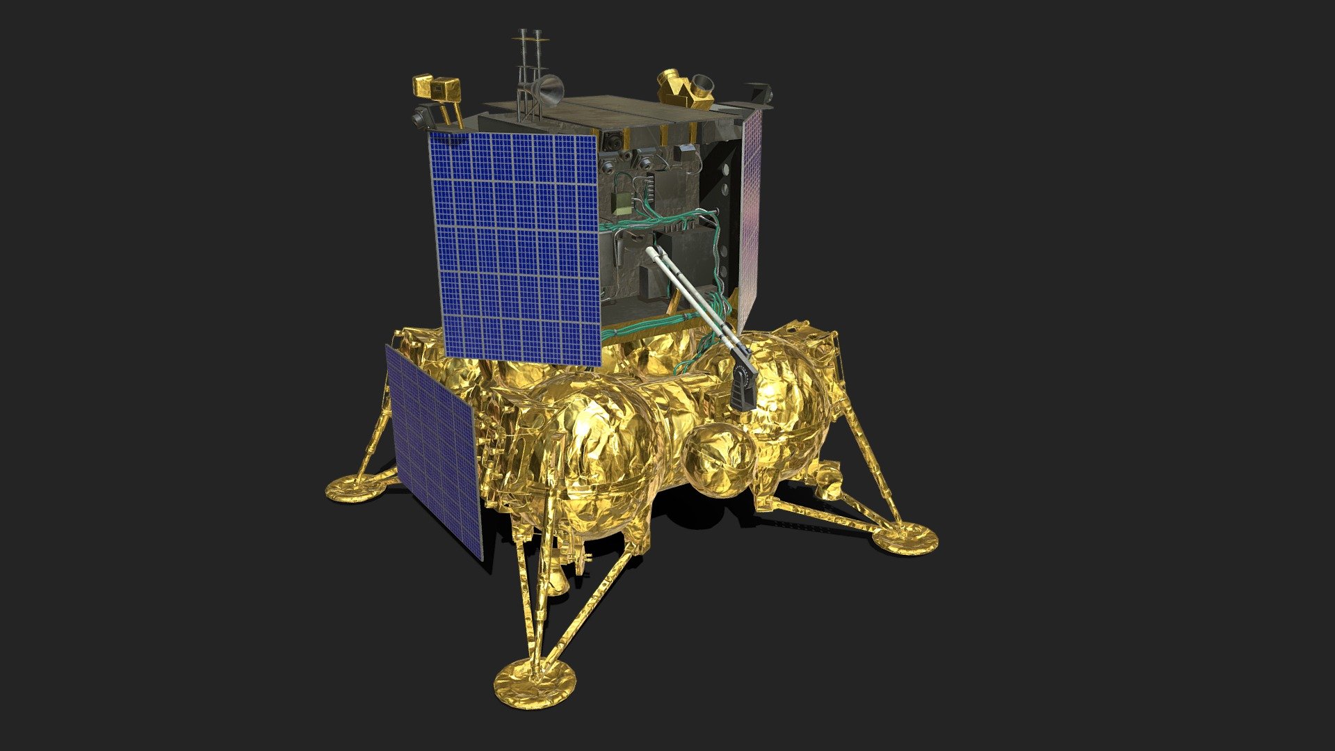 Luna 25 Luna-Glob lander