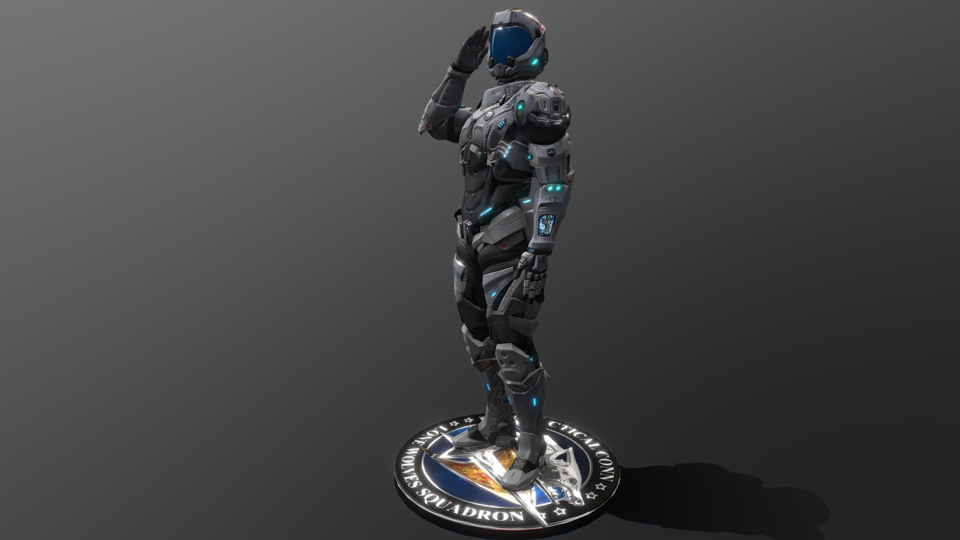 Pilot Exosuit | Male | Star Trek: Theurgy