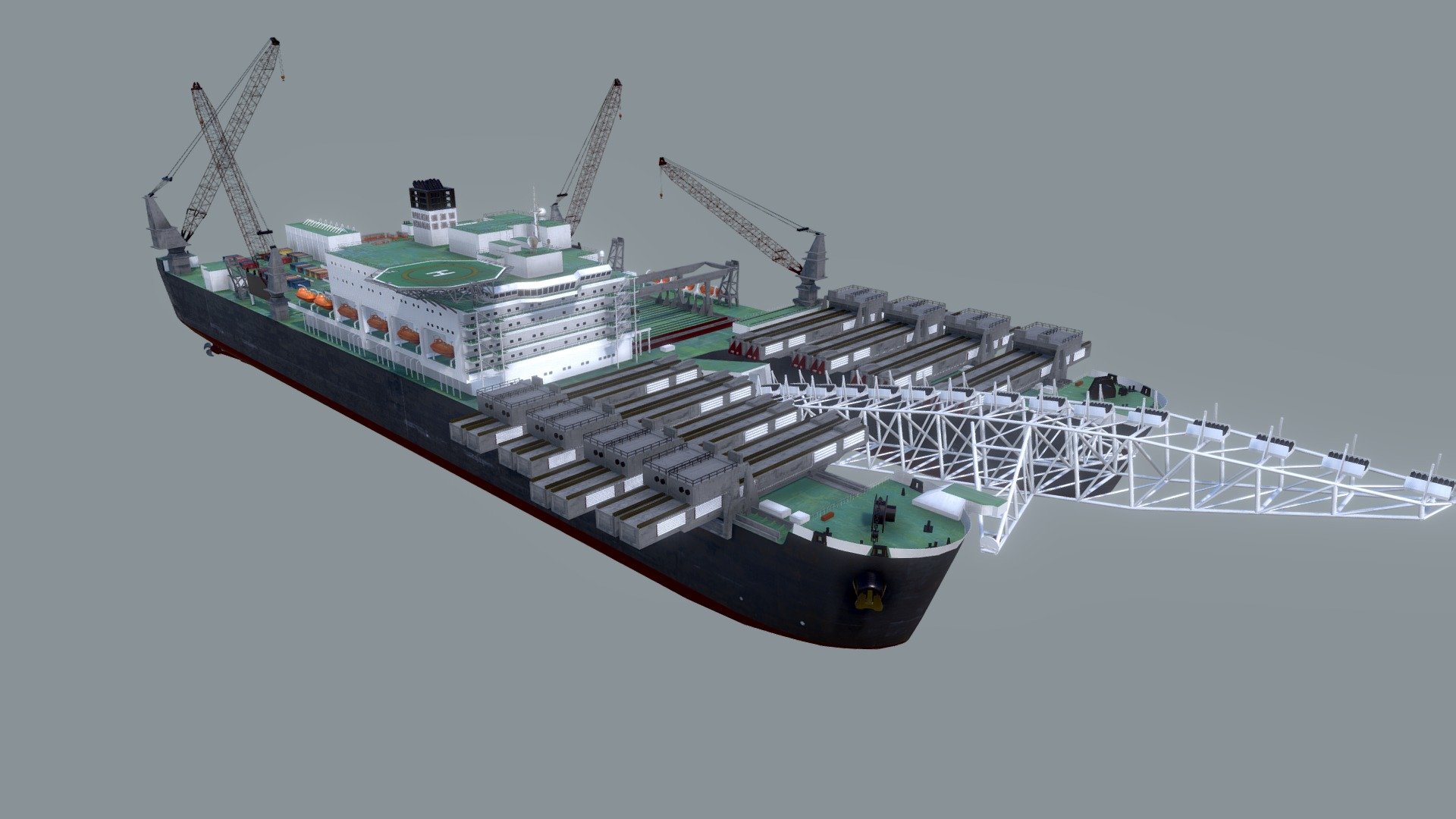 Pioneering spirit, Pipelay vessel