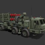 S-350 missile system 50P6E