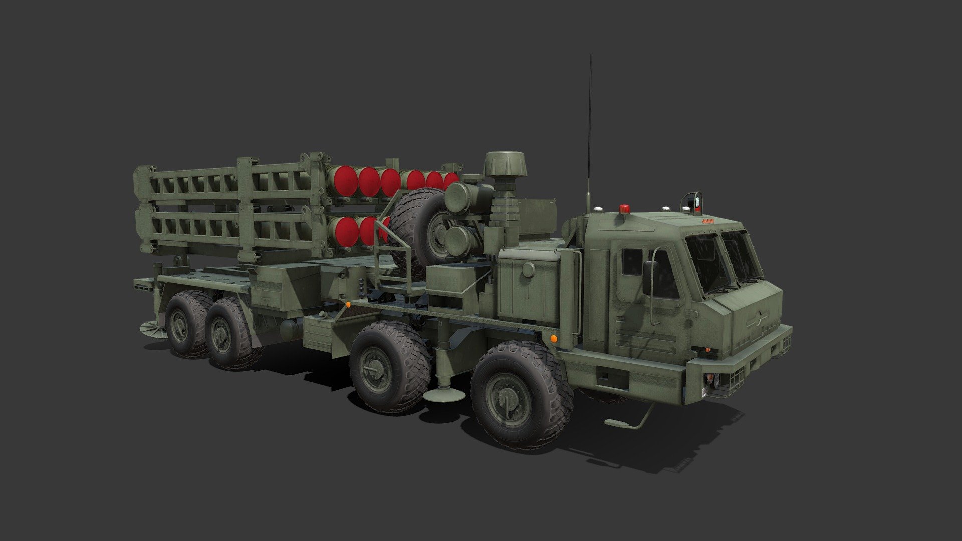 S-350 missile system 50P6E