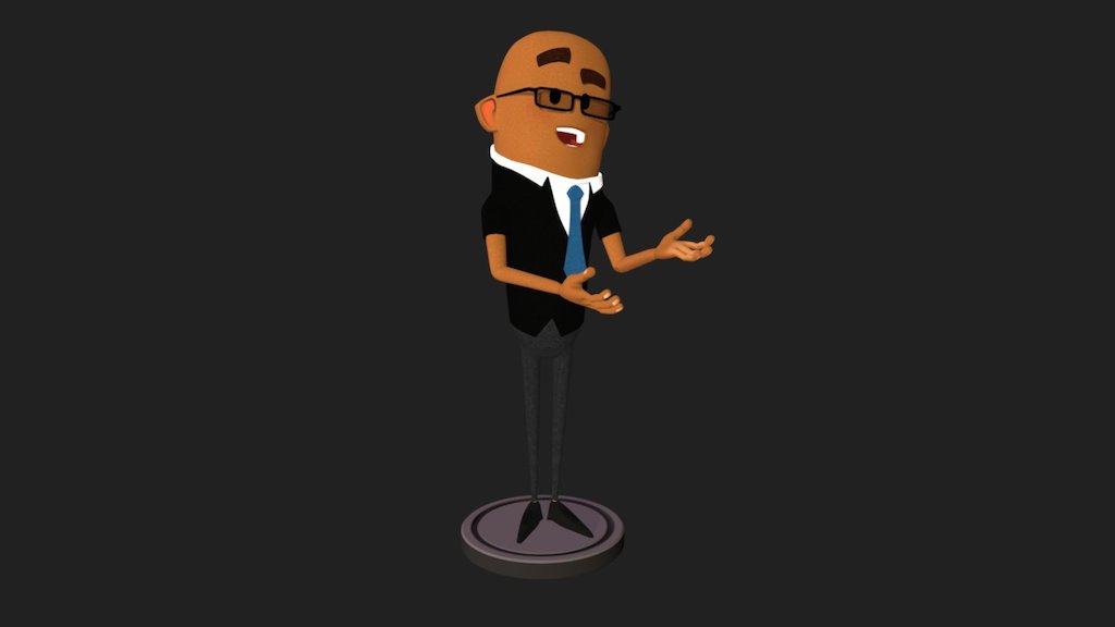3D Business Man