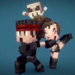 3d Pixel Characters – Render Scene