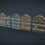 3D Pixel Dungeon Set