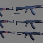 AK74 Russian Game Ready 6 Variations