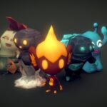 Alien Characters – HPS – Render Scene