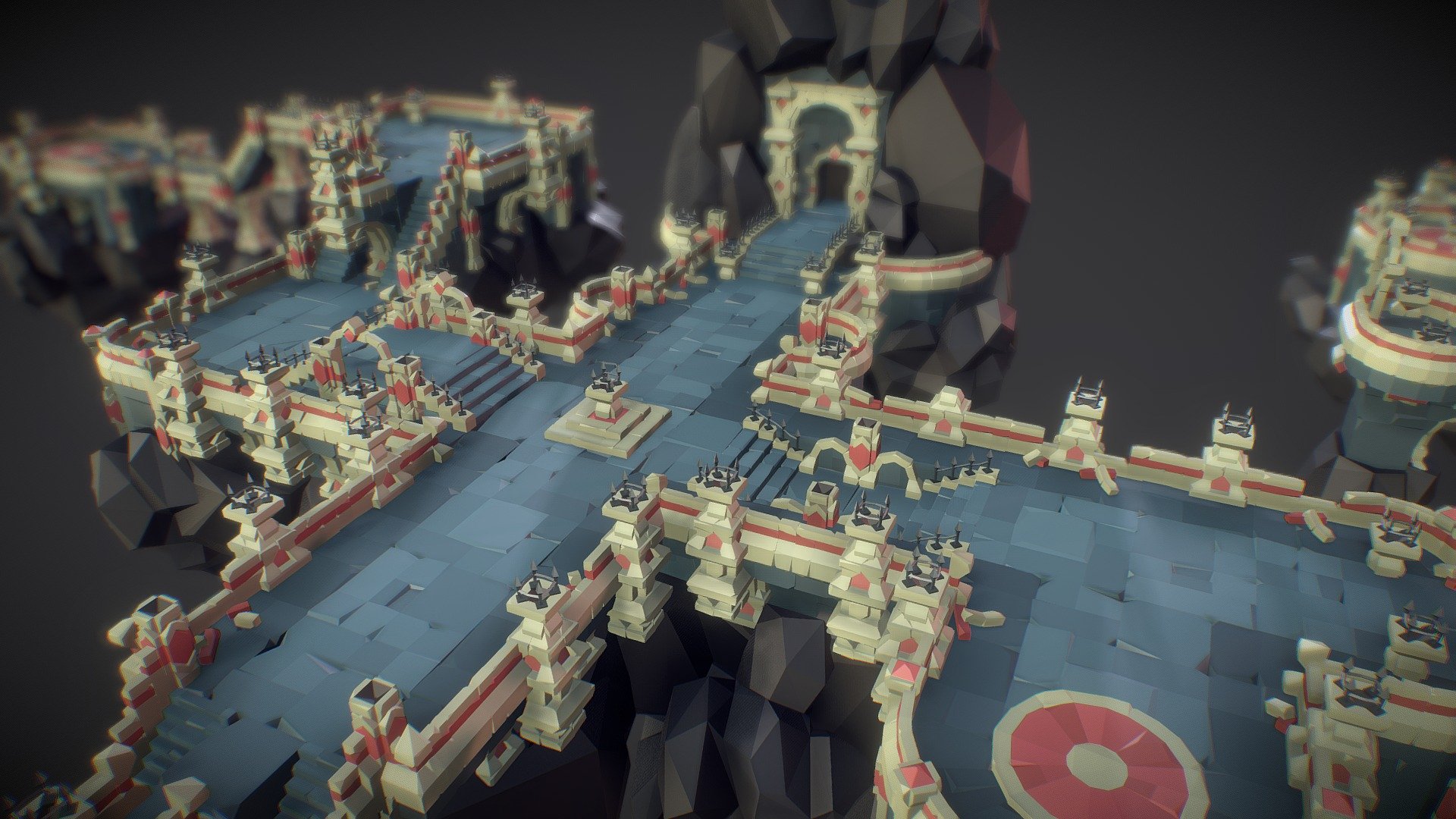 Ancient Palace – Poly Series