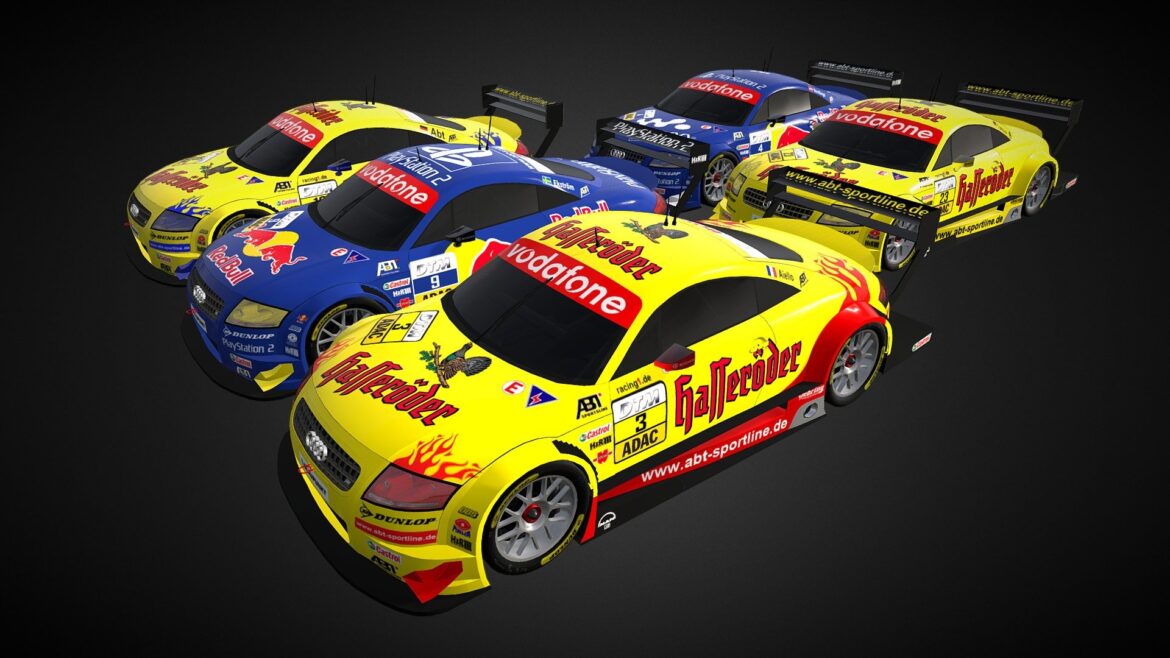 dtm 2002 season pack 3d model