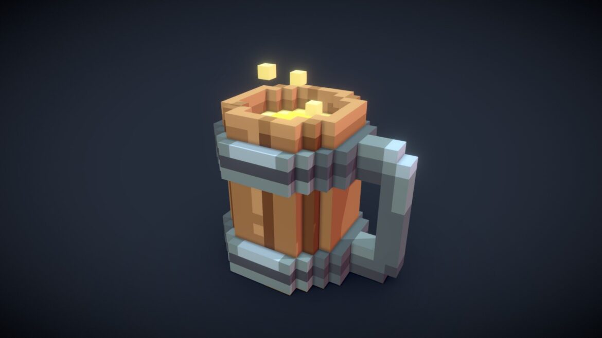 beer 2 preview 3d model