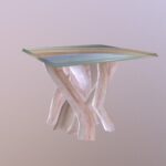 Blueprint Driftwood Table