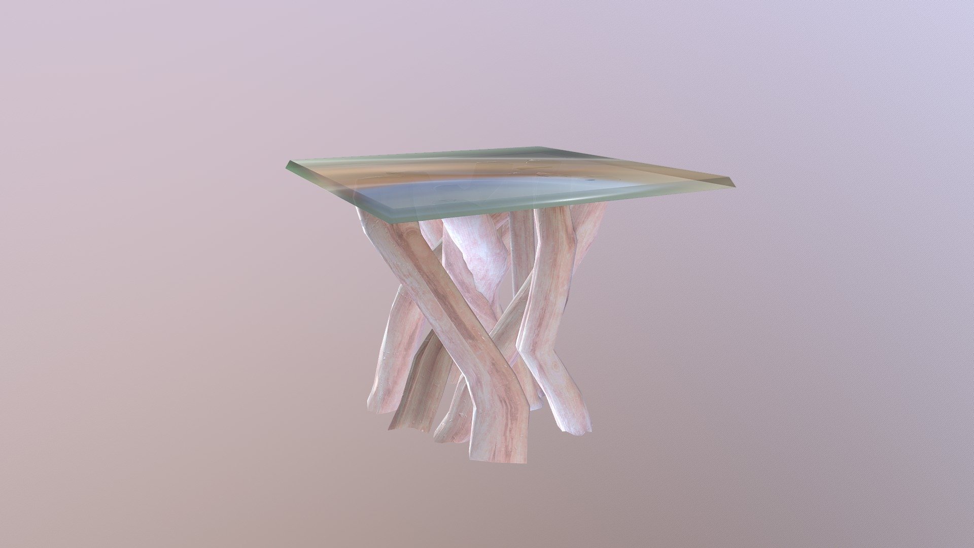 Blueprint Driftwood Table