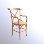 blueprint rivoli chair 3d model